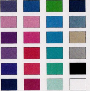 Les couleurs de la saison hiver