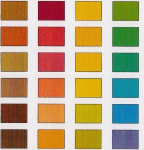 Les couleurs de la saison printemps