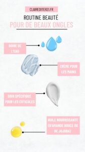routine beaute ongle