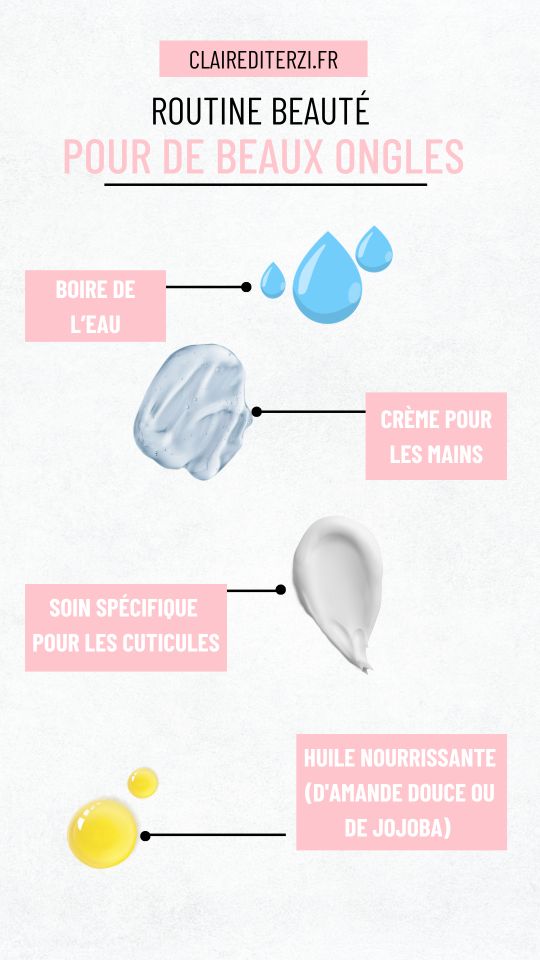 routine beaute ongle