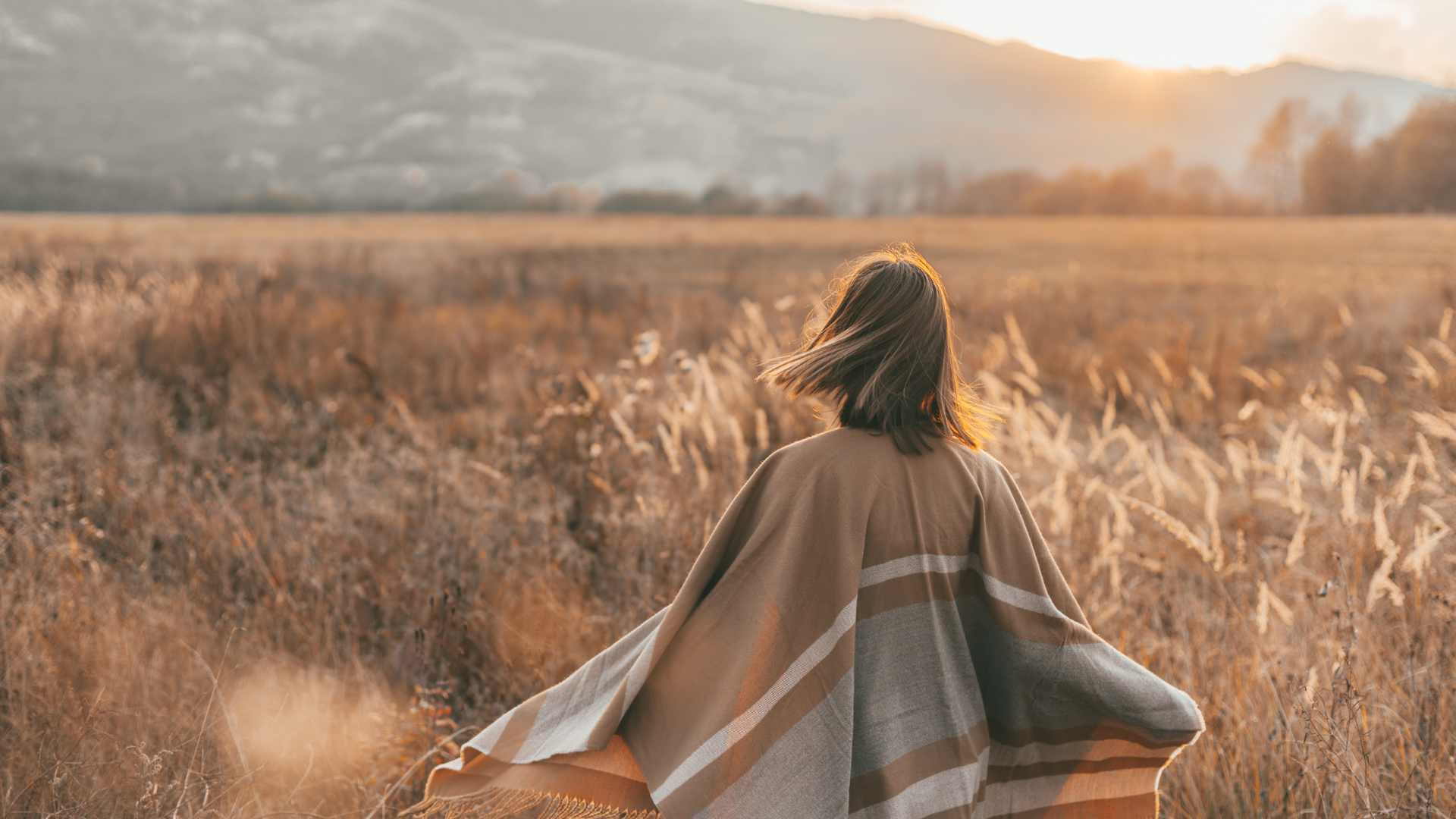 poncho femme