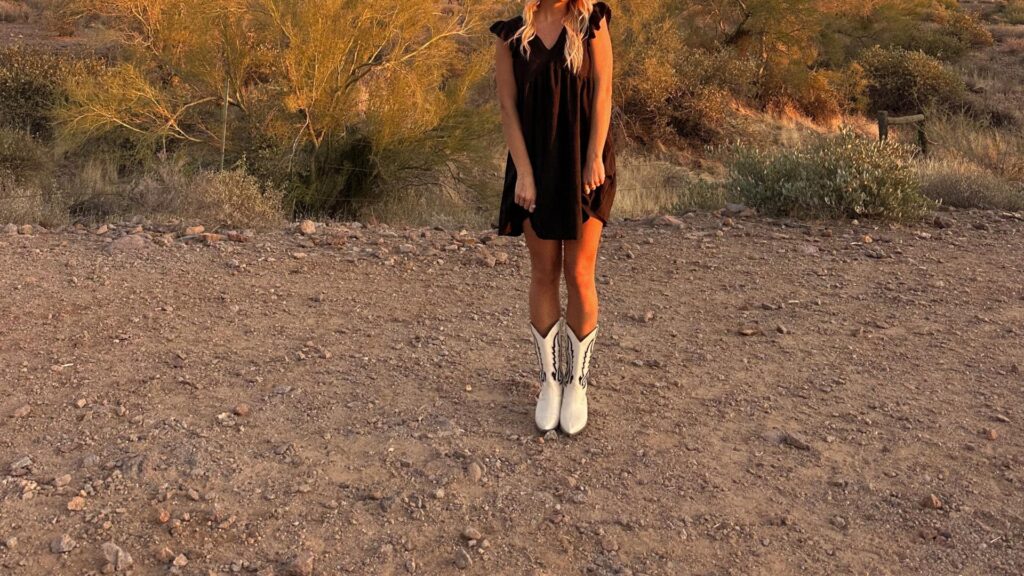 bottes blanches