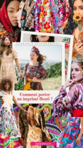 comment porter motif fleuri