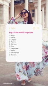 top 10 motif imprime