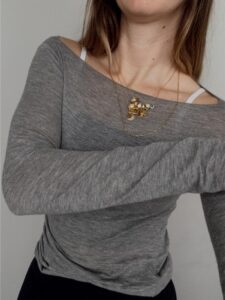 look sous pull femme